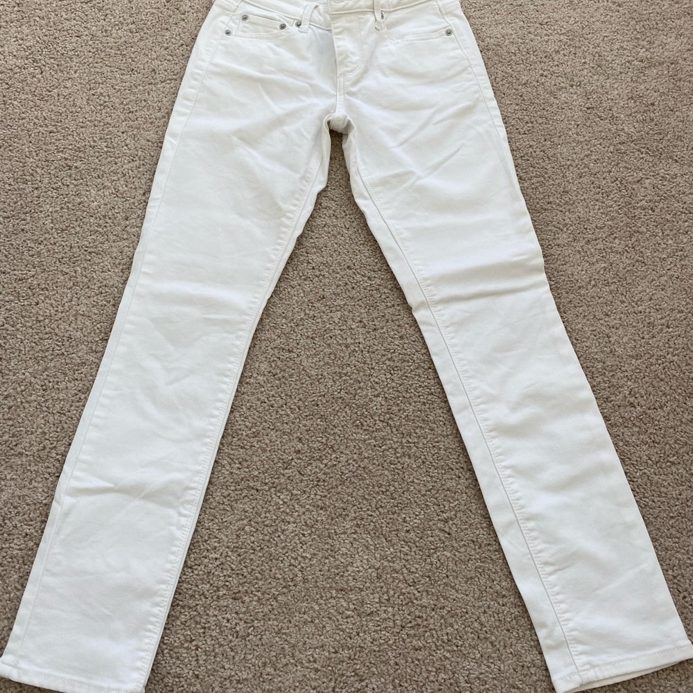 Lucky Brand White Denim Jeans